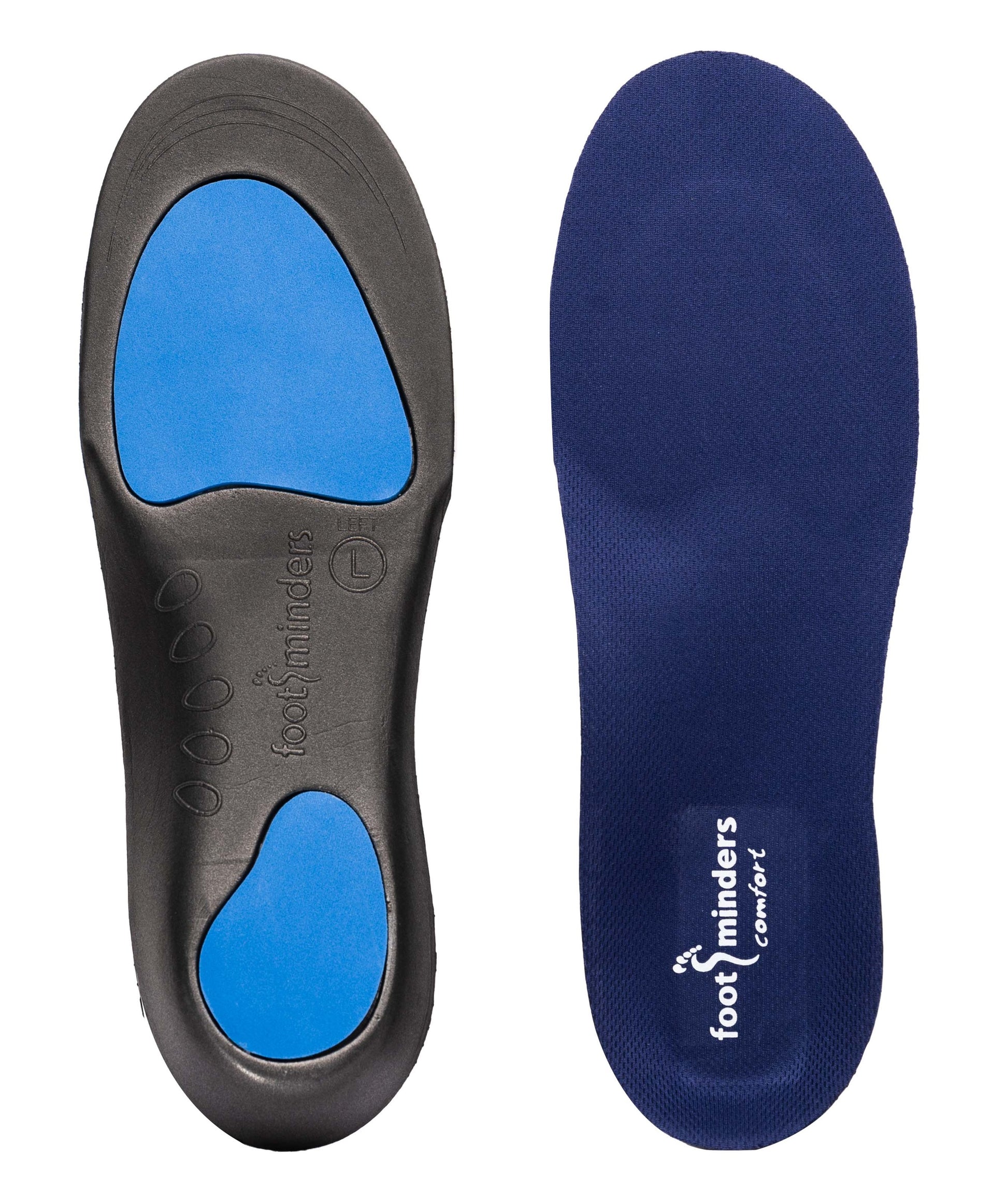 Footminders COMFORT - Orthotic arch support insoles for sports shoes and work boots - Footminders Inc.