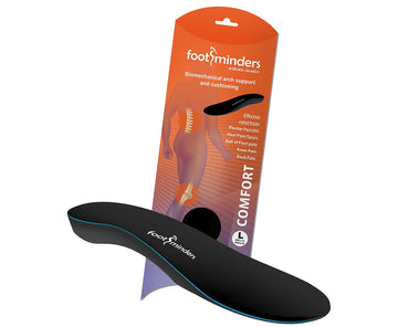 Footminders COMFORT - Orthotic arch support insoles for sports shoes and work boots