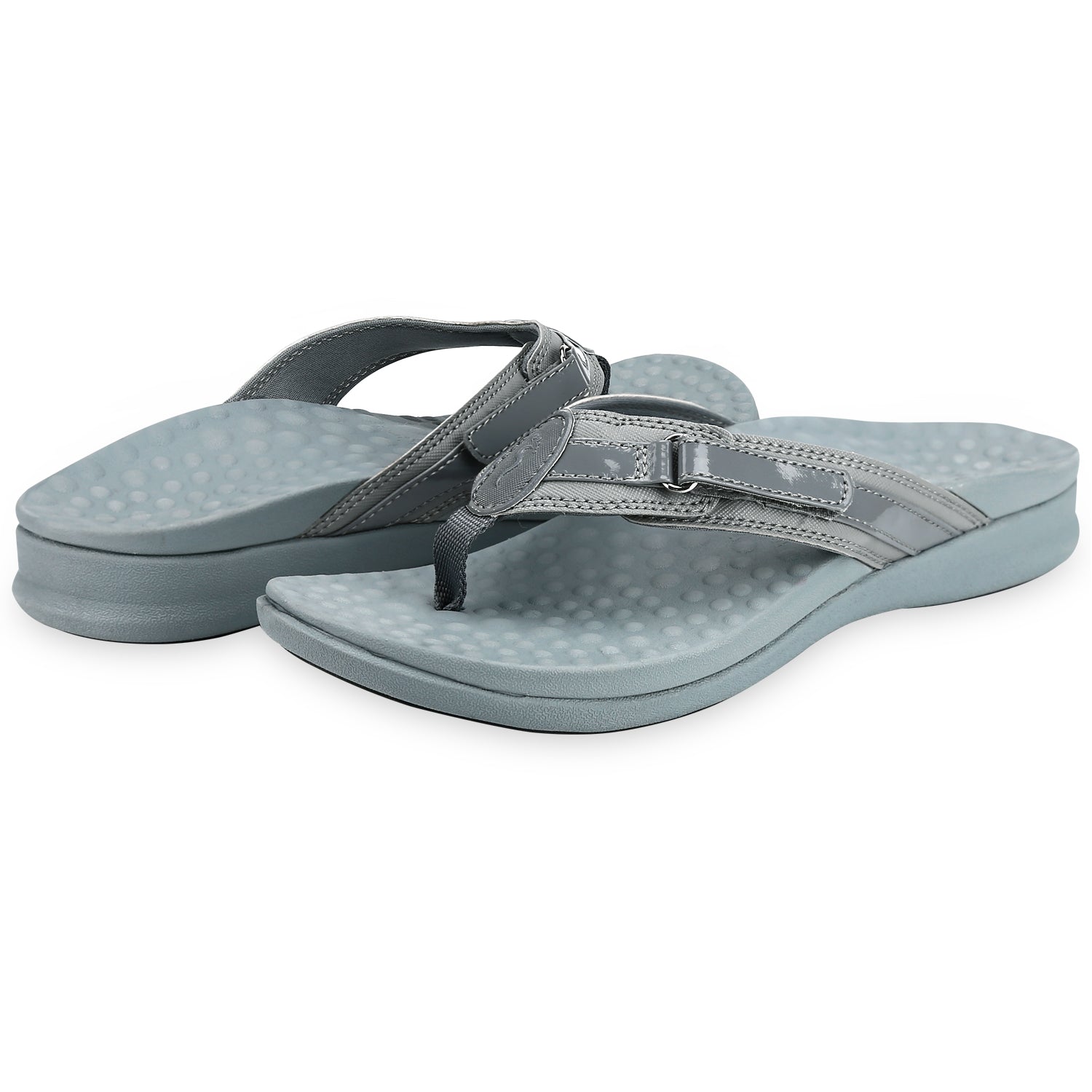 Footminders SEYMOUR Women's Orthotic Sandals - Orthopedic Arch Support Flip-Flops - Relieve Foot Pain Due to Flat Feet and Plantar Fasciitis - Footminders Inc.