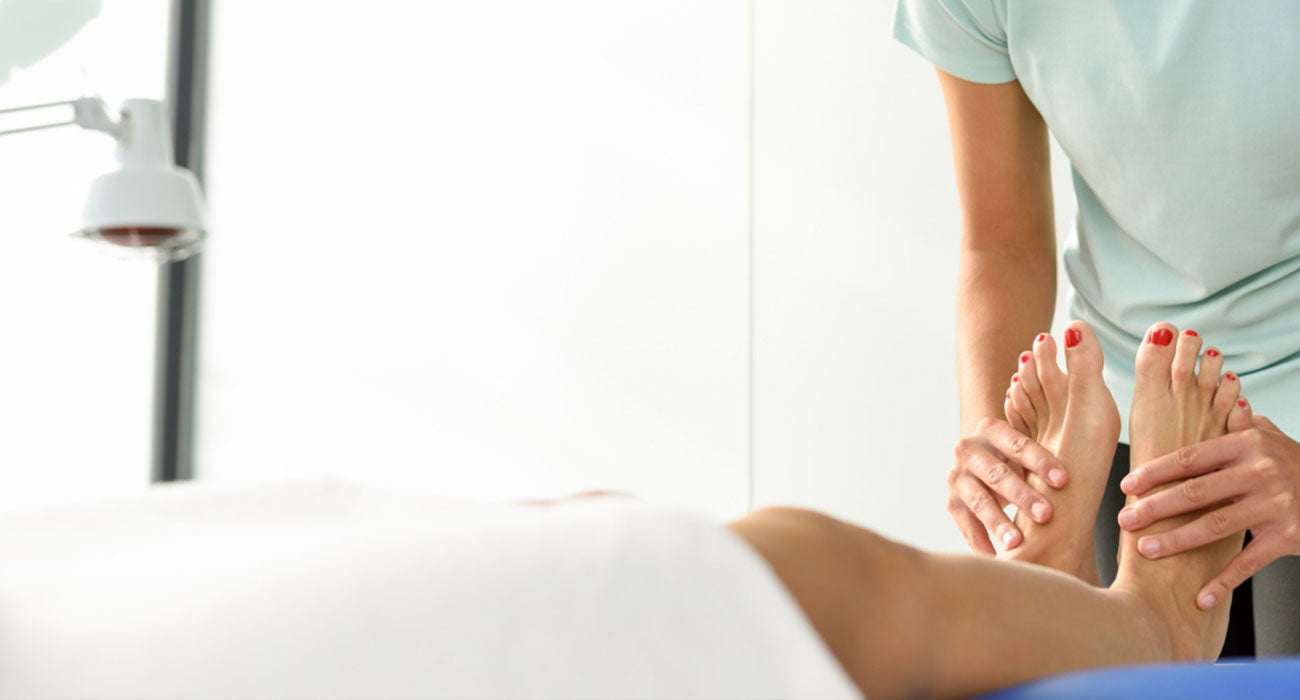 Laser therapy for heel pain