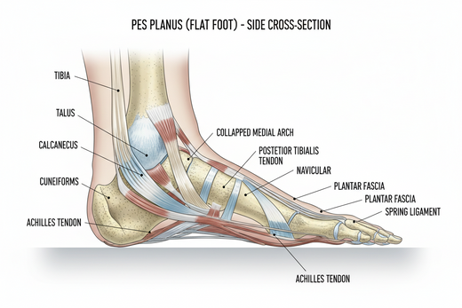 Understanding Flat Feet: Medical Causes Explained