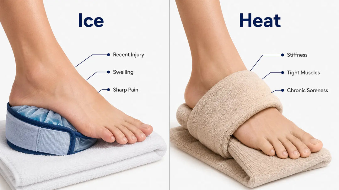 Ice vs. Heat for Foot Pain: Which Should You Use?