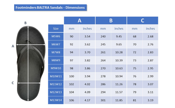 footminders baltra sandals