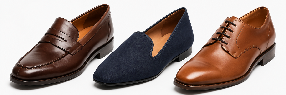 Loafers, slip-ons or dress shoes