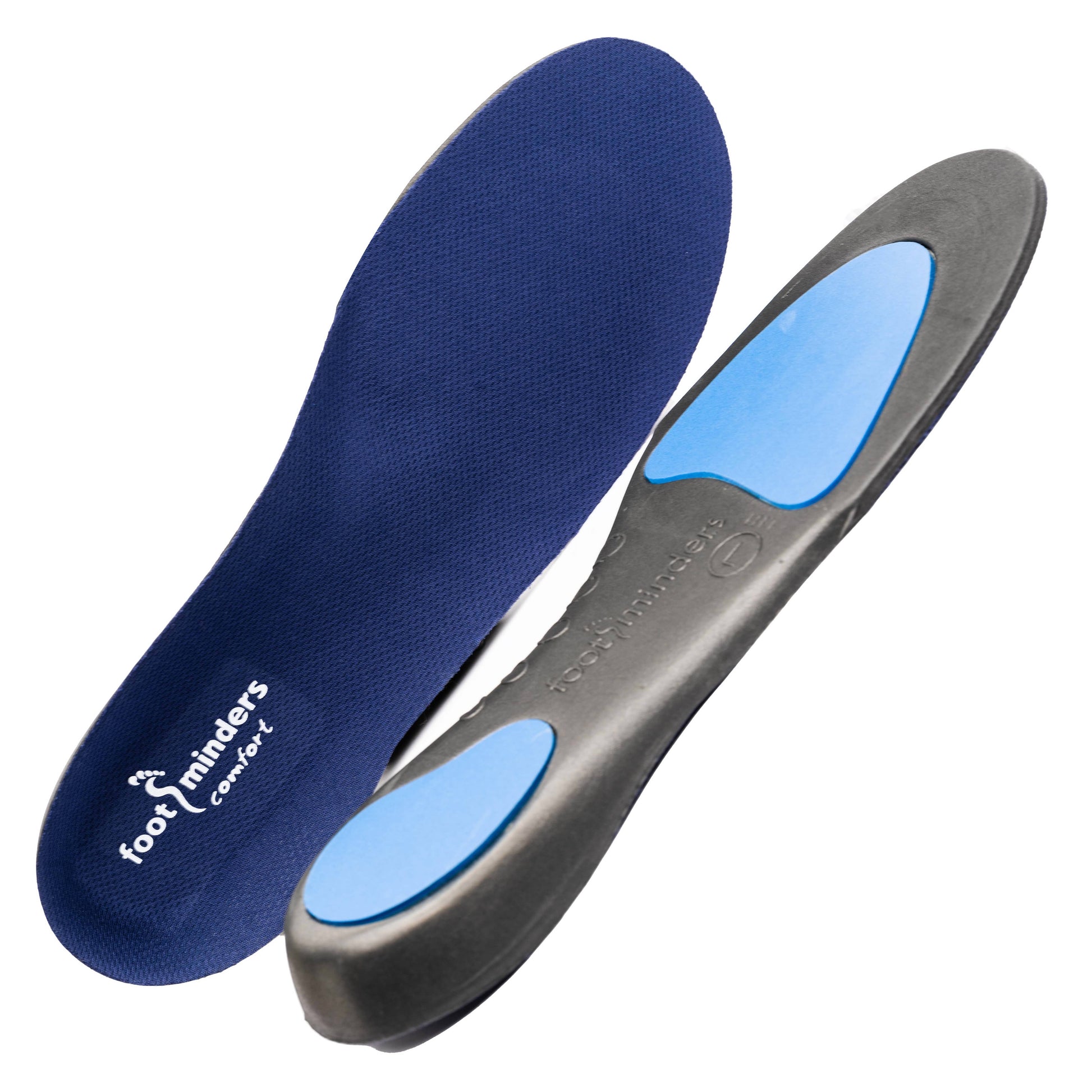 Orthotic arch support insoles for sports shoes and work boots