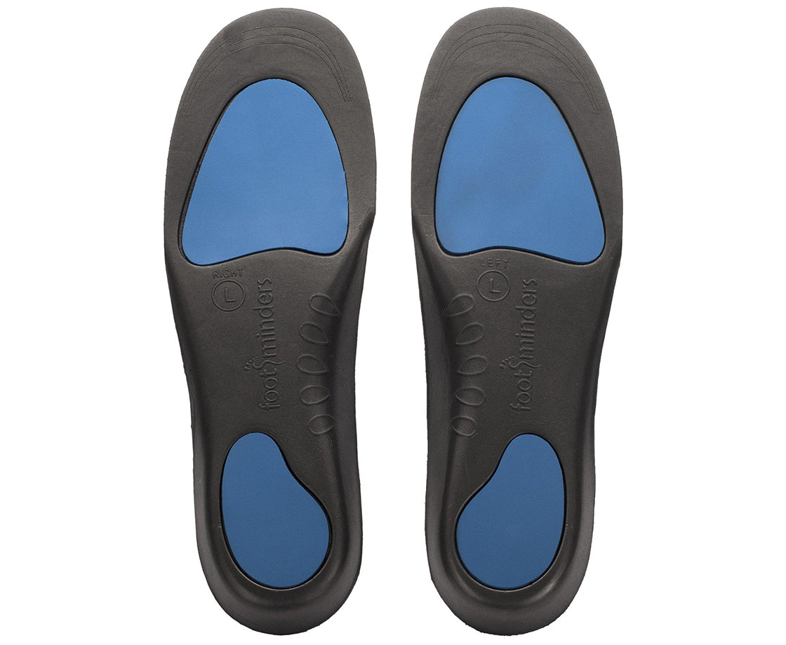 Orthotic arch support insoles for sports shoes and work boots