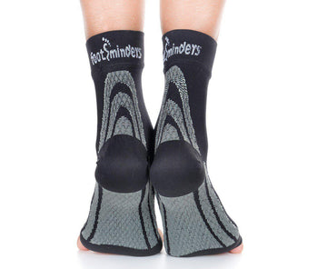 Footminders Plantar Fasciitis Compression Socks/Sleeves (Pair) - Relieve foot and heel pain due to flat feet or heel Spurs - Footminders Inc.