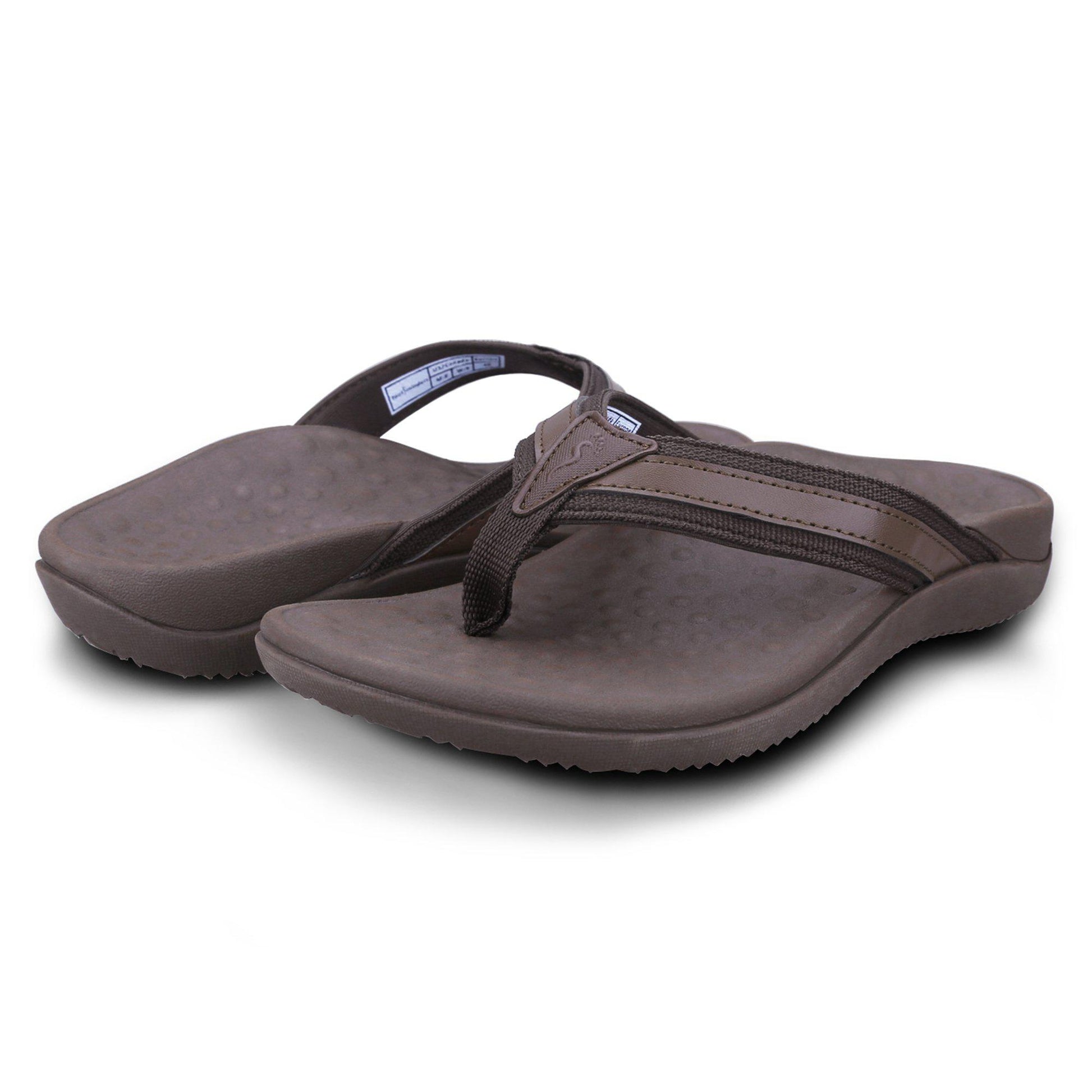 Footminders BALTRA Orthotic Sandals (Pair) - Arch Support Flip-Flops for Men and Women - Relieve Foot Pain Due to Flat Feet and Plantar Fasciitis - Footminders Inc.