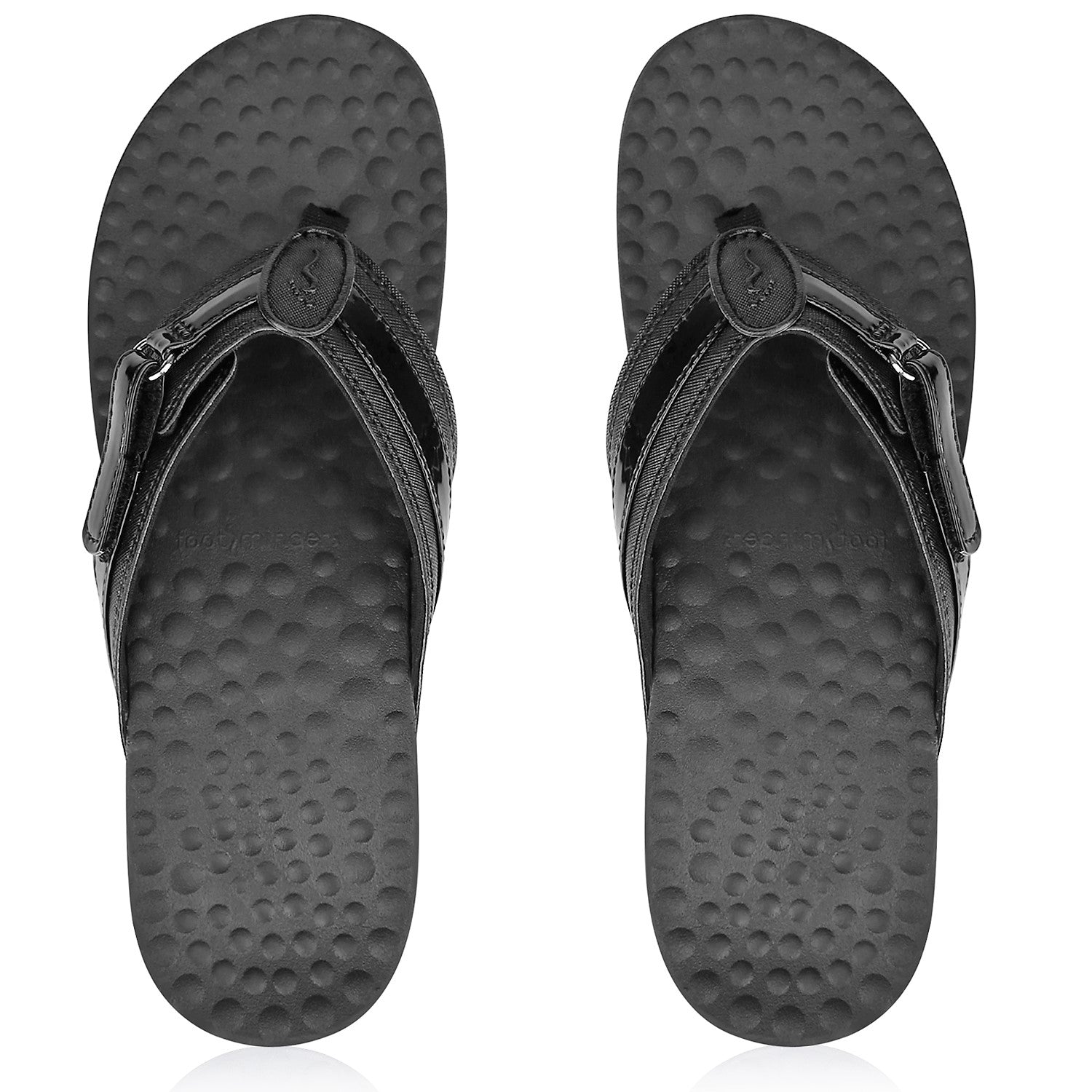 Footminders SEYMOUR Women's Orthotic Sandals Black