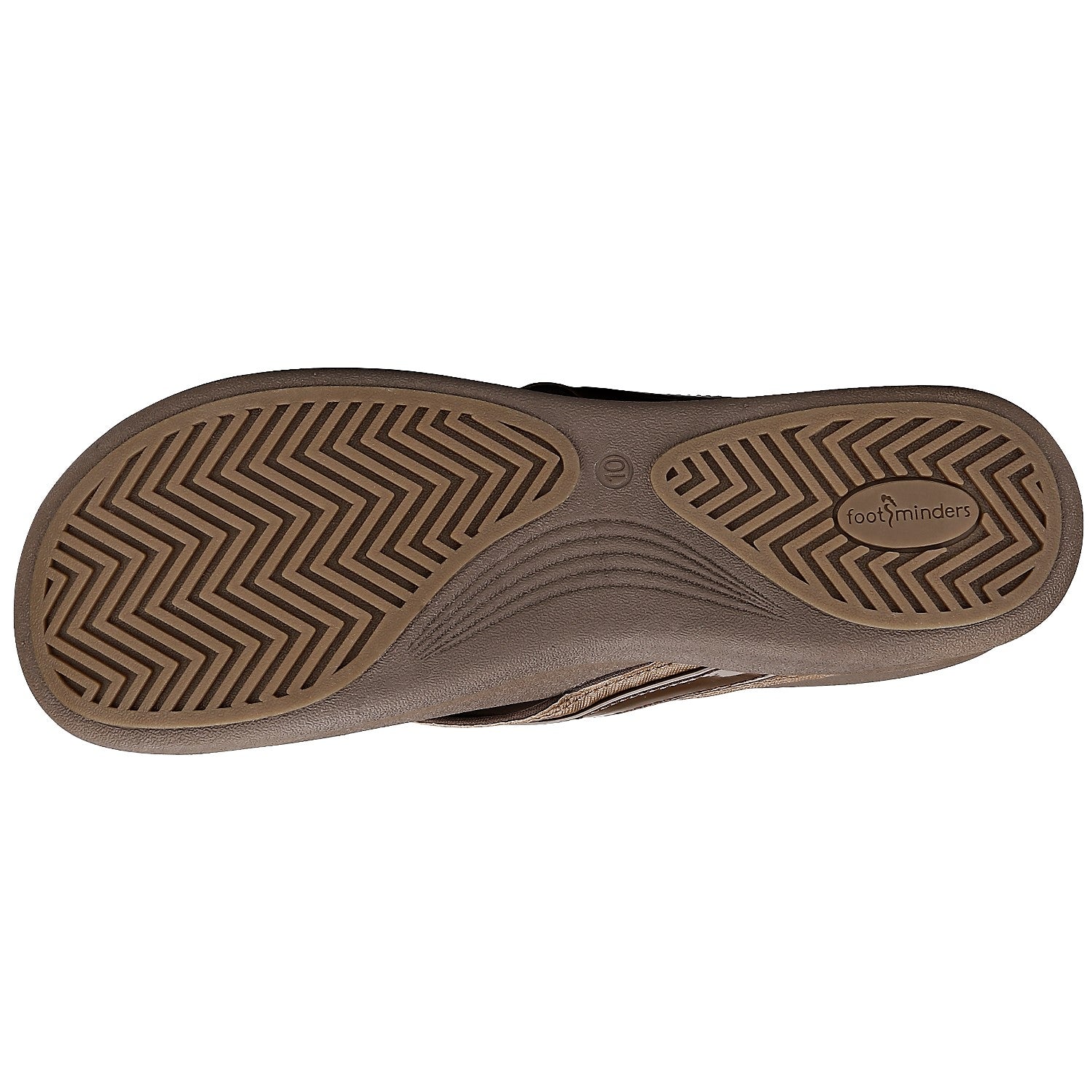 Footminders SEYMOUR Women's Orthotic Sandals Cocoa Brown