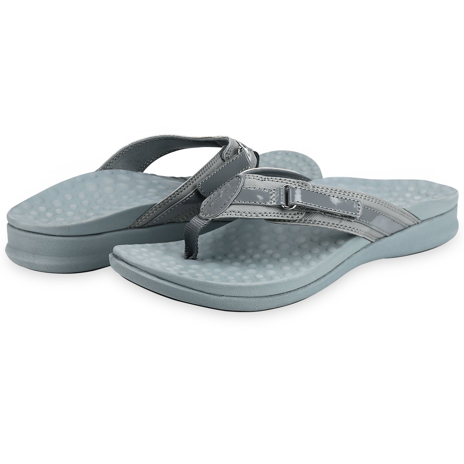 Footminders SEYMOUR Women's Orthotic Sandals Sky Gray