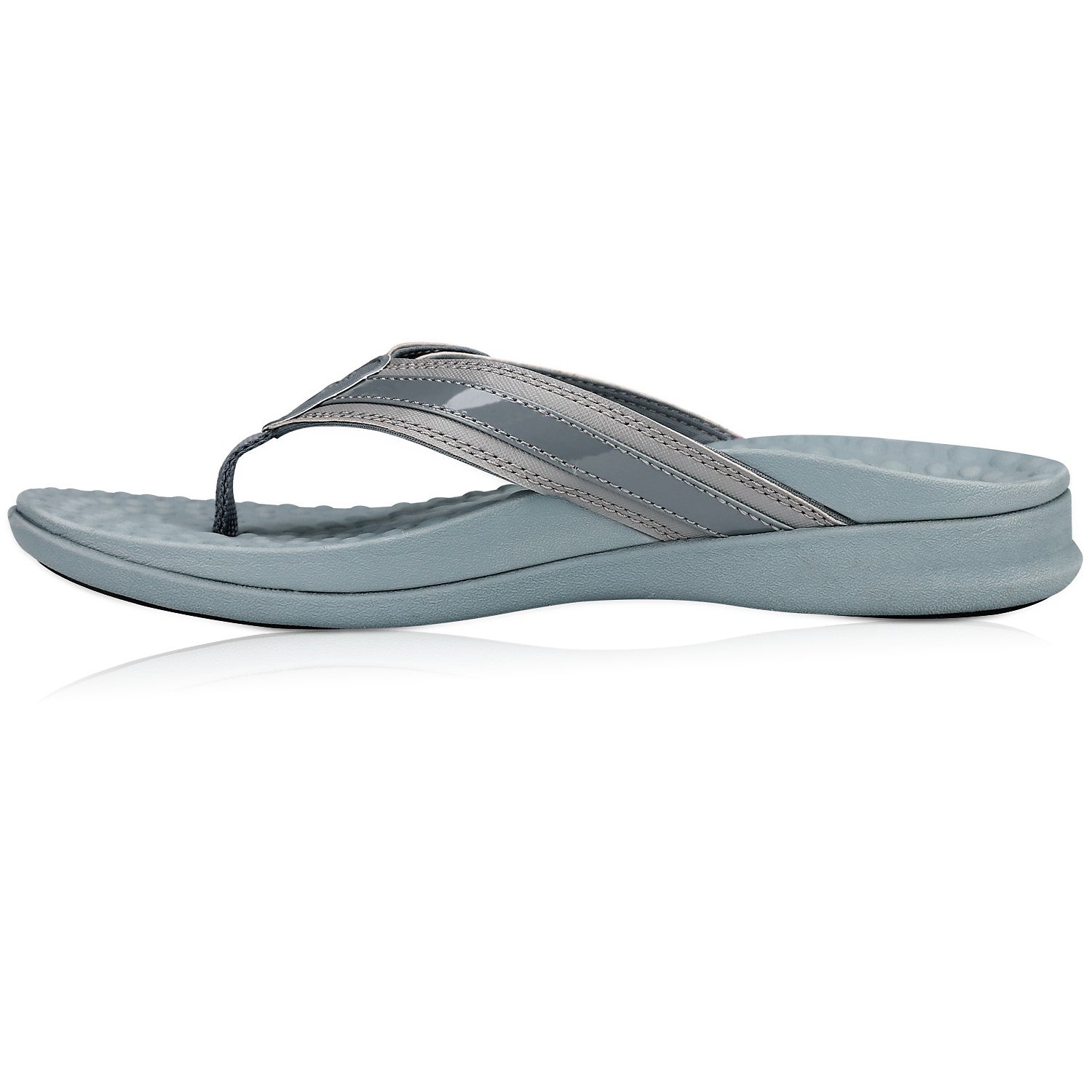 Footminders SEYMOUR Women's Orthotic Sandals - Orthopedic Arch Support Flip-Flops - Relieve Foot Pain Due to Flat Feet and Plantar Fasciitis - Footminders Inc.